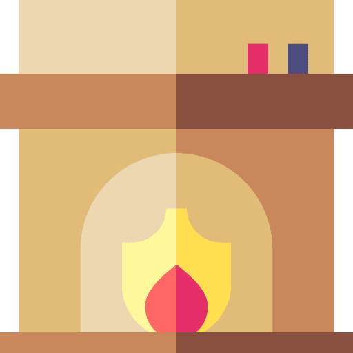 Fireplace cold fireplace flame icon Fireplace cold fireplace flame icon