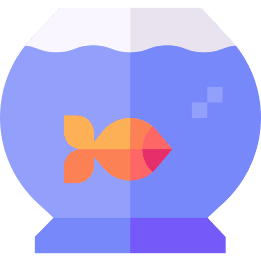 Fishbowl nature pet animals icon Fishbowl nature pet animals icon