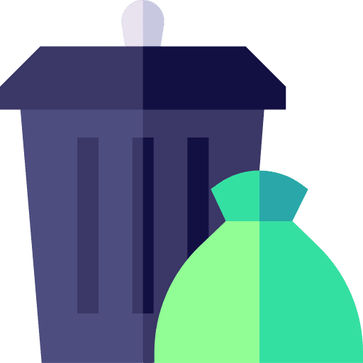 Garbage furniture and household trash garbage icon Garbage furniture and household trash garbage icon
