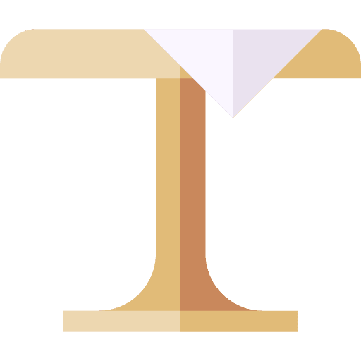 Table furniture and household dinner table table icon Table furniture and household dinner table table icon