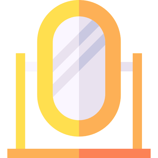 Mirror cosmetics beauty beauty salon icon Mirror cosmetics beauty beauty salon icon
