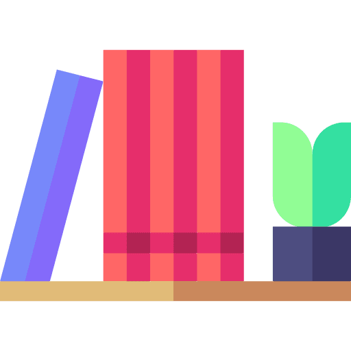Bookshelf storage furniture book icon Bookshelf storage furniture book icon