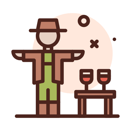 Farmer farmer presentation wine glasses icon Farmer farmer presentation wine glasses icon