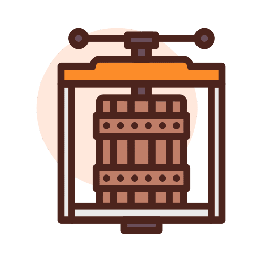 Mixer food and restaurant barrel production icon Mixer food and restaurant barrel production icon