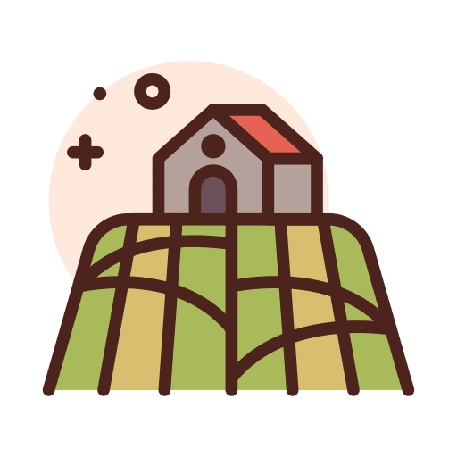 Vineyard landscape vineyard nature icon Vineyard landscape vineyard nature icon