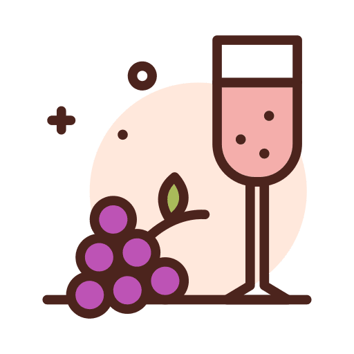 Grapes wine tasting taste meal icon Grapes wine tasting taste meal icon