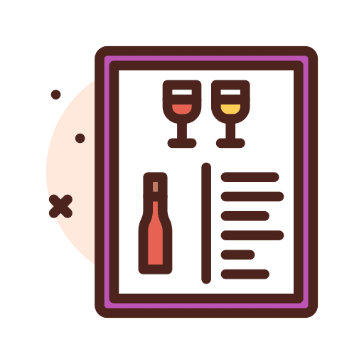 Menu menu wine restaurant icon Menu menu wine restaurant icon