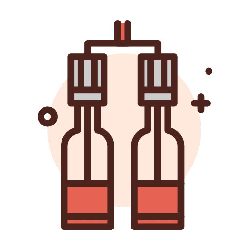 Process bottle food and restaurant process icon Process bottle food and restaurant process icon