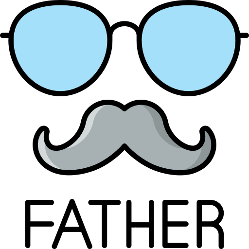 Fathers day fathers day family celebration icon