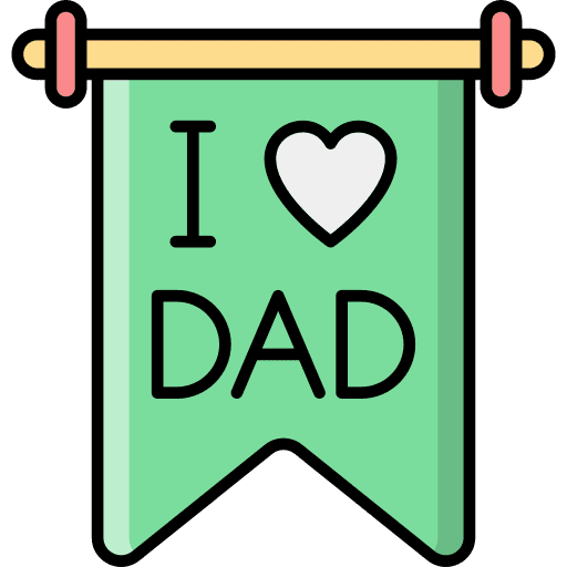 Best dad decoration best dad banner icon Best dad decoration best dad banner icon