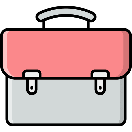 Briefcase portfolio folder suitcase icon Briefcase portfolio folder suitcase icon