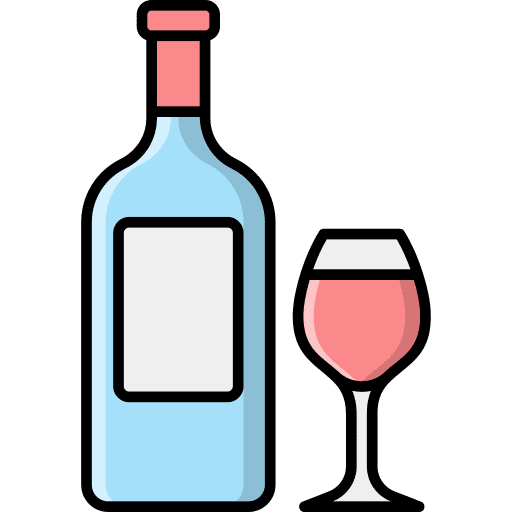 Wine wine glass alcoholic drink food and restaurant icon Wine wine glass alcoholic drink food and restaurant icon