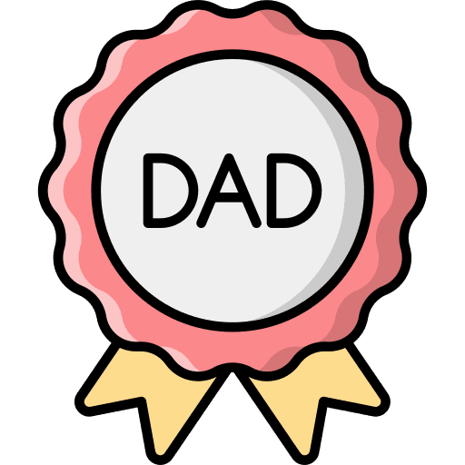 Best dad miscellaneous badge fathers day icon Best dad miscellaneous badge fathers day icon