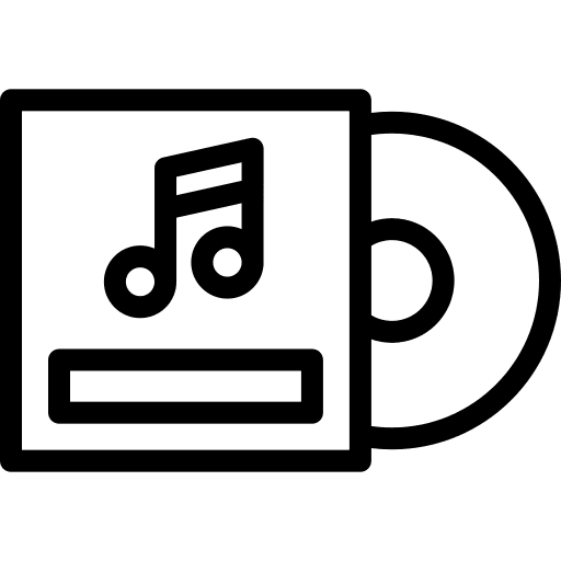 Music album music player music and multimedia music album icon Music album music player music and multimedia music album icon