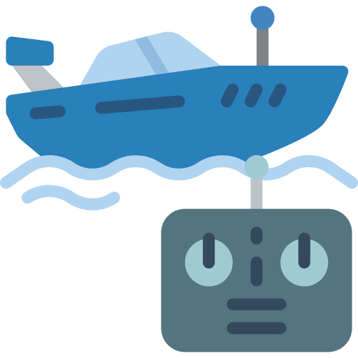Boat race ocean controller icon
