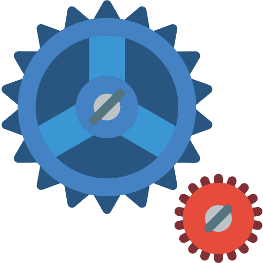 Cogs drive technology transportation icon Cogs drive technology transportation icon