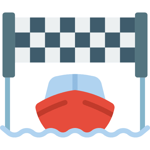 Start line flag start line water icon Start line flag start line water icon