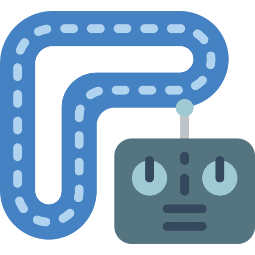 Track track transportation remote icon Track track transportation remote icon
