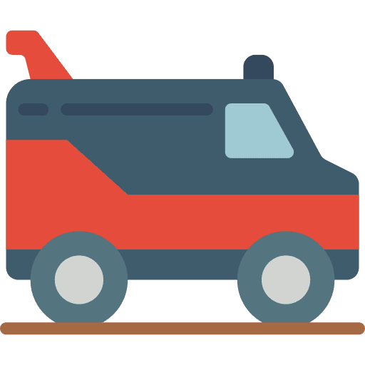 Van truck transportation van icon Van truck transportation van icon