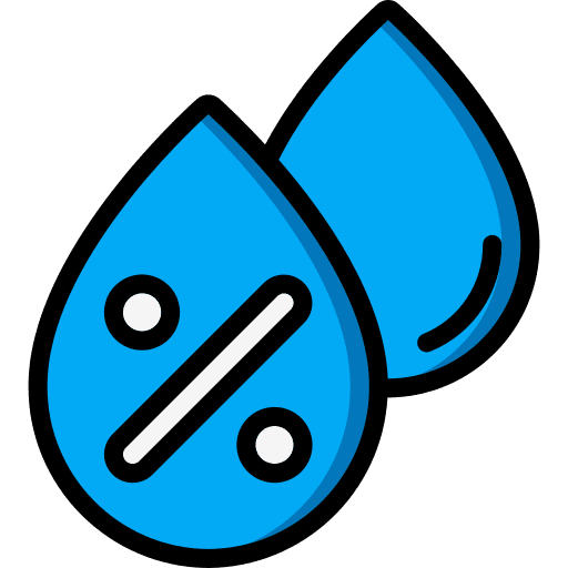 Watering drop meteorology watering icon