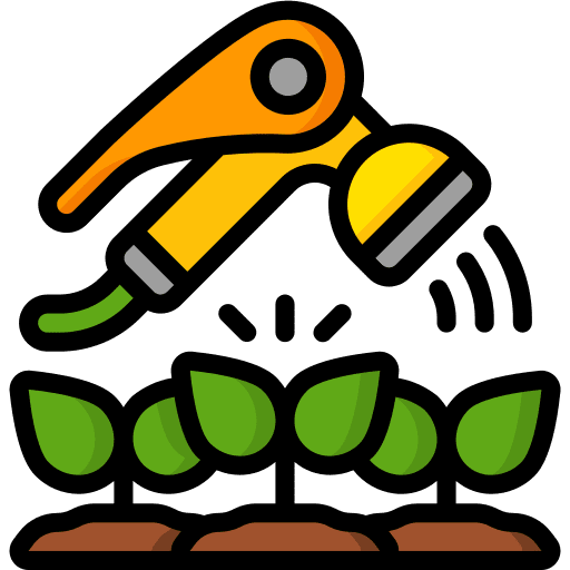 Plants flower pot botanical hose icon