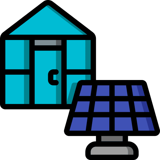 Greenhouse ecology and environment greenhouse renewable energy icon