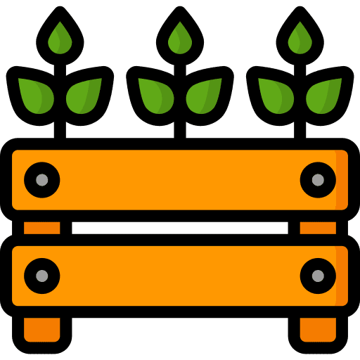 Growing plant leaf garden growing plant icon