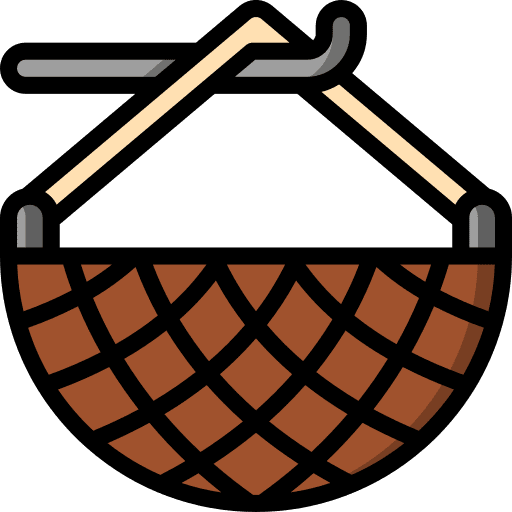 Hanging basket botanical garden yard icon
