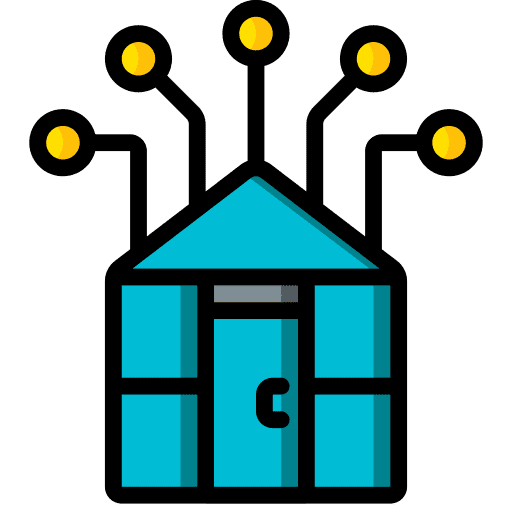 Smart greenhouse building smart greenhouse cultivation icon