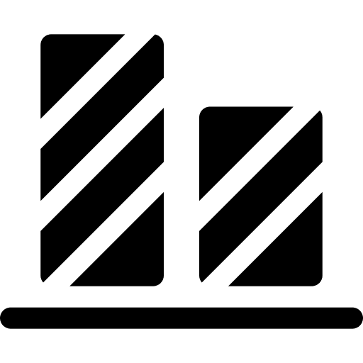 Bottom alignment ui interface graphic tool icon Bottom alignment ui interface graphic tool icon