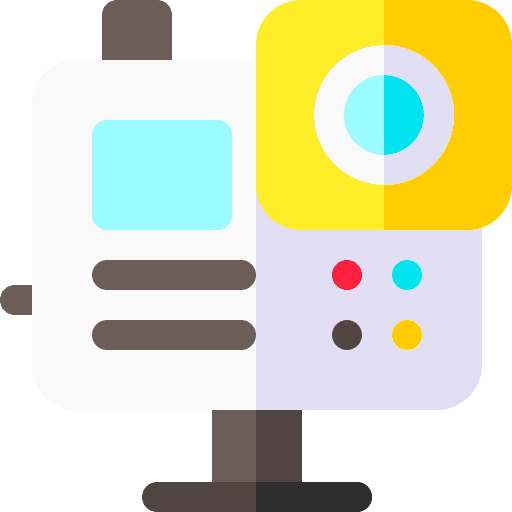 Action camera photo camera electronics action camera icon Action camera photo camera electronics action camera icon