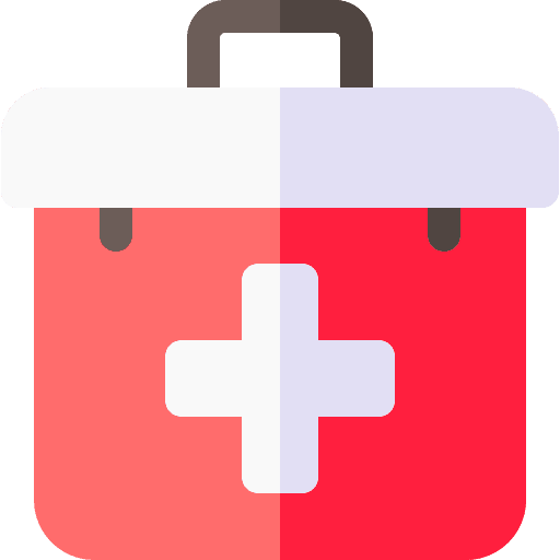 Medical kit medical kit emergency healthcare and medical icon