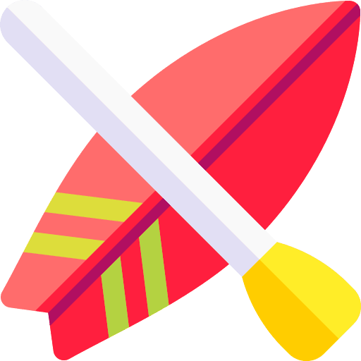 Paddle surf water sport sports and competition paddle board icon Paddle surf water sport sports and competition paddle board icon