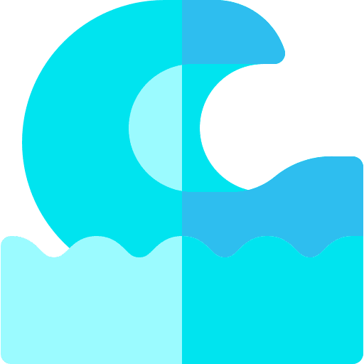 Wave wave splash water icon Wave wave splash water icon