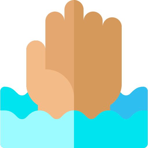 Help help sinking sea icon Help help sinking sea icon