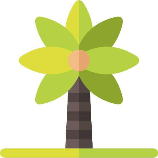 Palm tree palm tree coconut tree nature icon Palm tree palm tree coconut tree nature icon