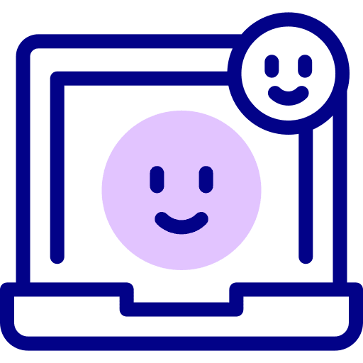 Chat communications video friend icon Chat communications video friend icon