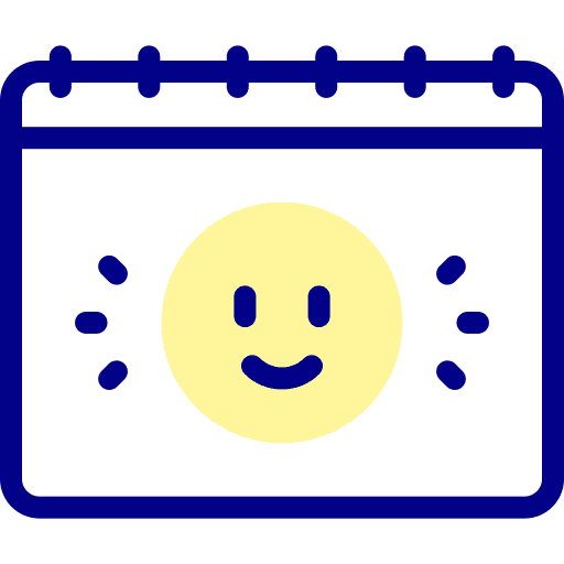 Friend friend time and date smiley icon Friend friend time and date smiley icon
