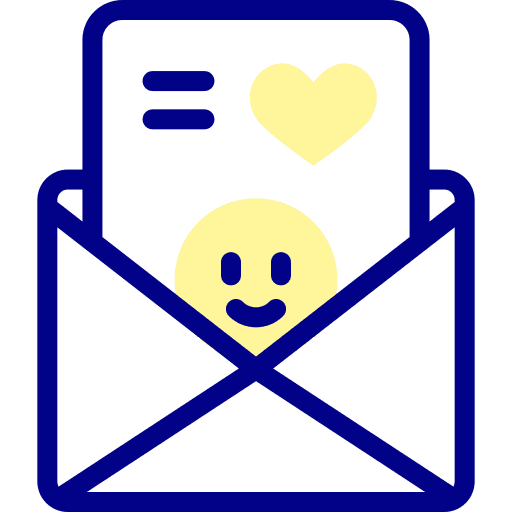 Letter letter smileys envelope icon Letter letter smileys envelope icon