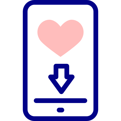 Love love like social media icon Love love like social media icon