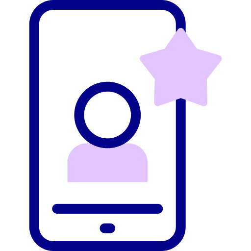 Video call user phone friend icon Video call user phone friend icon