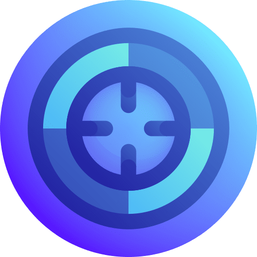 Aim focus target aim icon