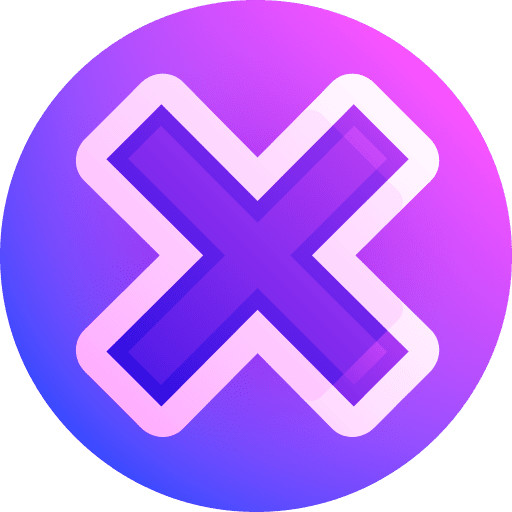Cross sign cancel cross sign ui icon