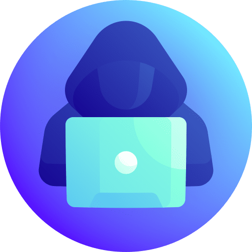 Hacker cyber security cyber crime hacker icon