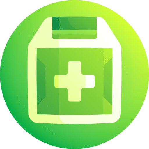 Medical kit health care medicine hospital icon Medical kit health care medicine hospital icon