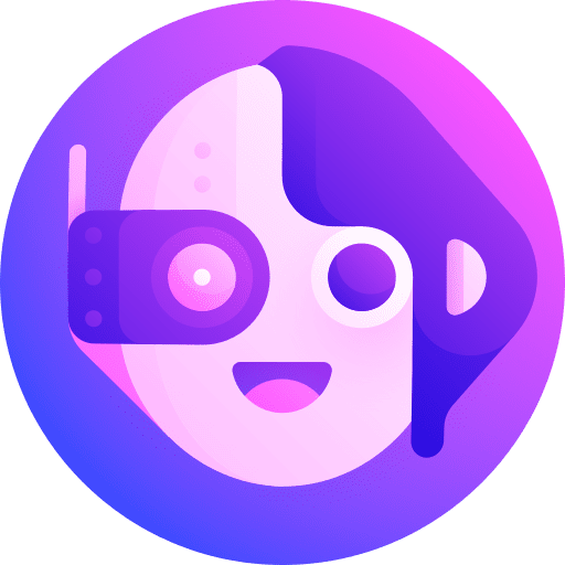 Cyborg robot automaton science fiction icon Cyborg robot automaton science fiction icon