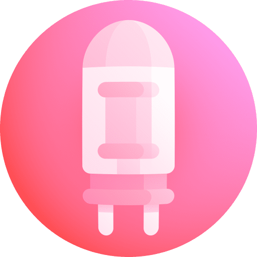 Valve sound electronics vacuum icon Valve sound electronics vacuum icon