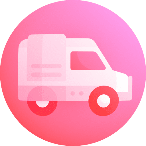 Van transportation van trip icon Van transportation van trip icon