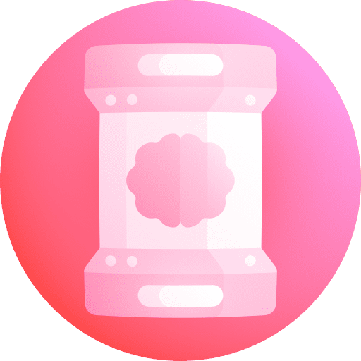 Artificial intelligence ai futuristic science fiction icon Artificial intelligence ai futuristic science fiction icon