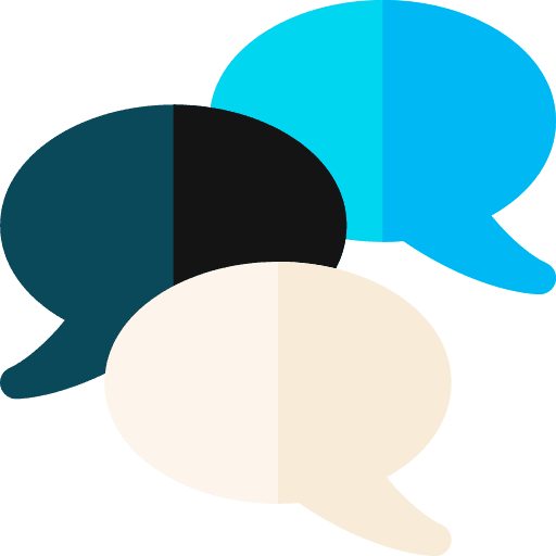 Speech bubble conversation talk communications icon Speech bubble conversation talk communications icon